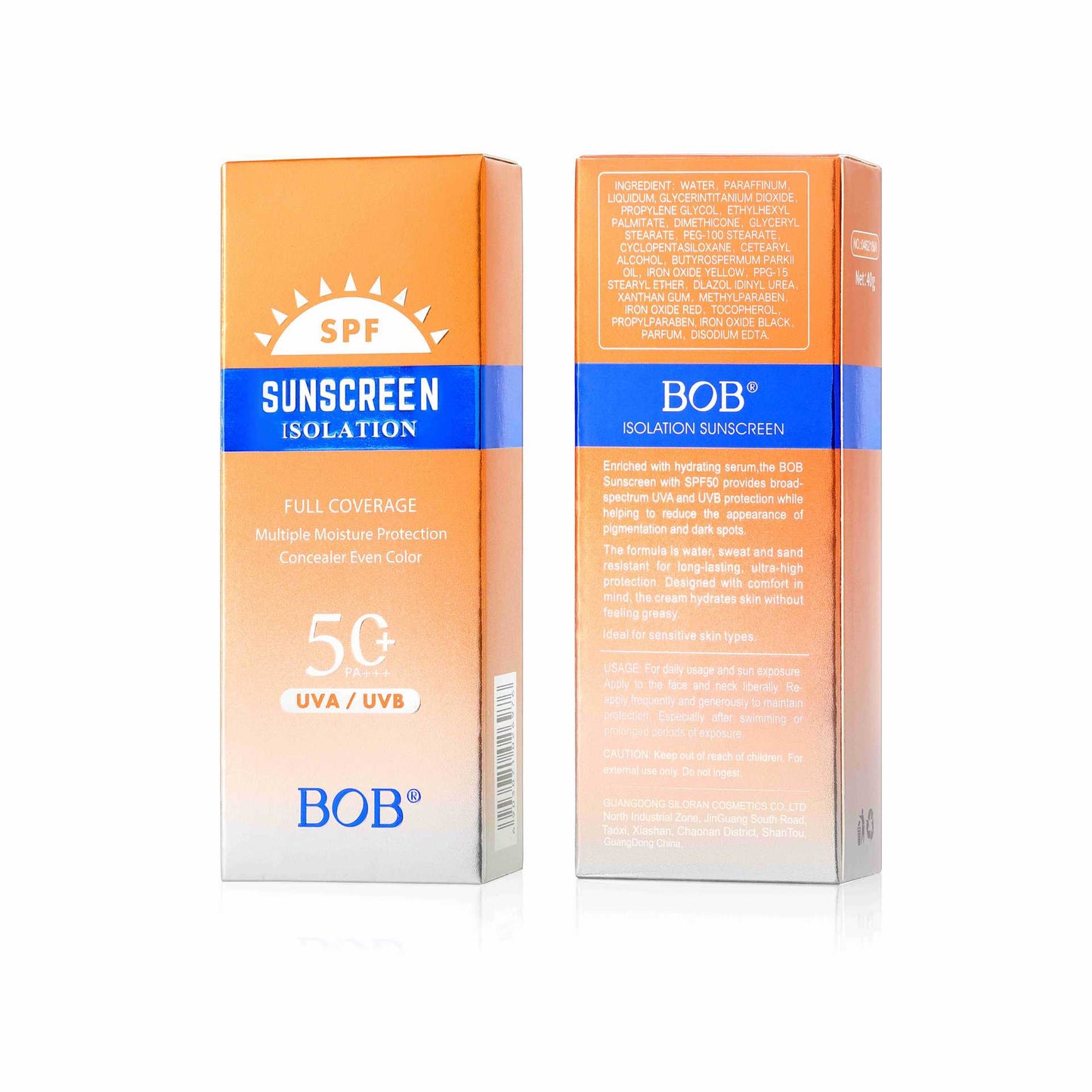 PA+++ Sunscreen Moisturizing Cream