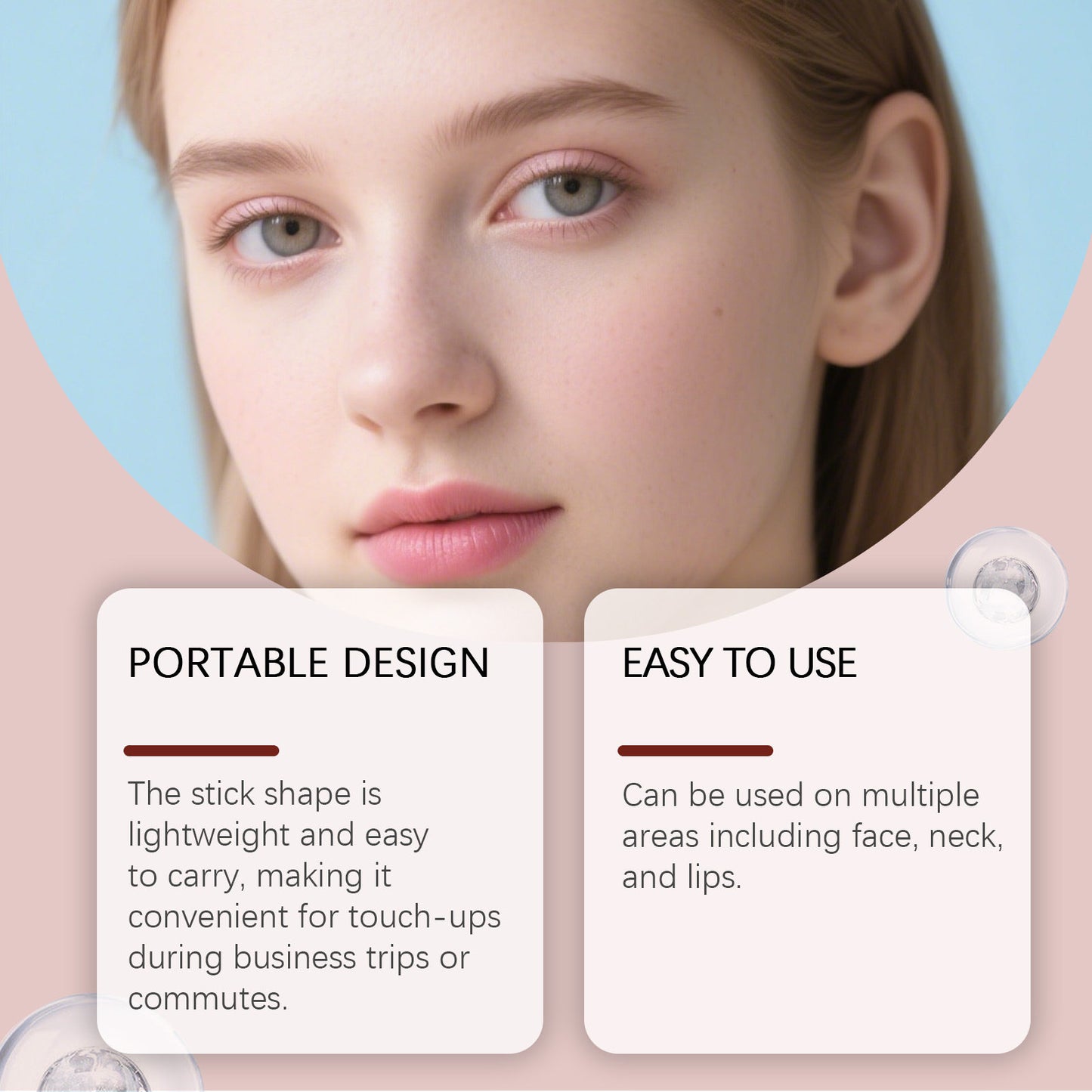 Pink Lightweight Moisturizing Stick