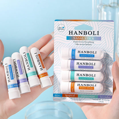 Nasal Inhaler for Refreshing and Clearing the Mind Anti-Stuffy Nose Relief