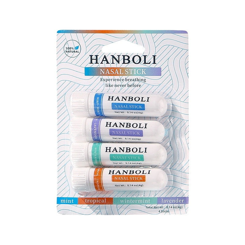 Nasal Inhaler for Refreshing and Clearing the Mind Anti-Stuffy Nose Relief