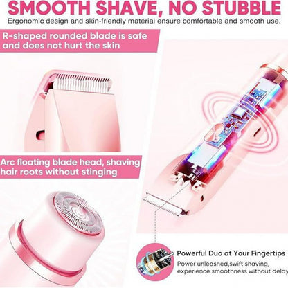 Rechargeable Waterproof Women's Electric Shaver